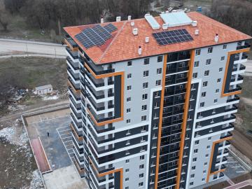 ÇUBUK APARTMAN 25,3kWp ÇATI GES PROJESİ